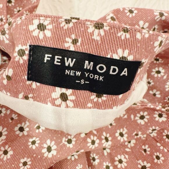 Few Moda NY‎ Floral Two-Piece Pleated Skirt Set in Pink Size Small NYT - Picture 6 of 9